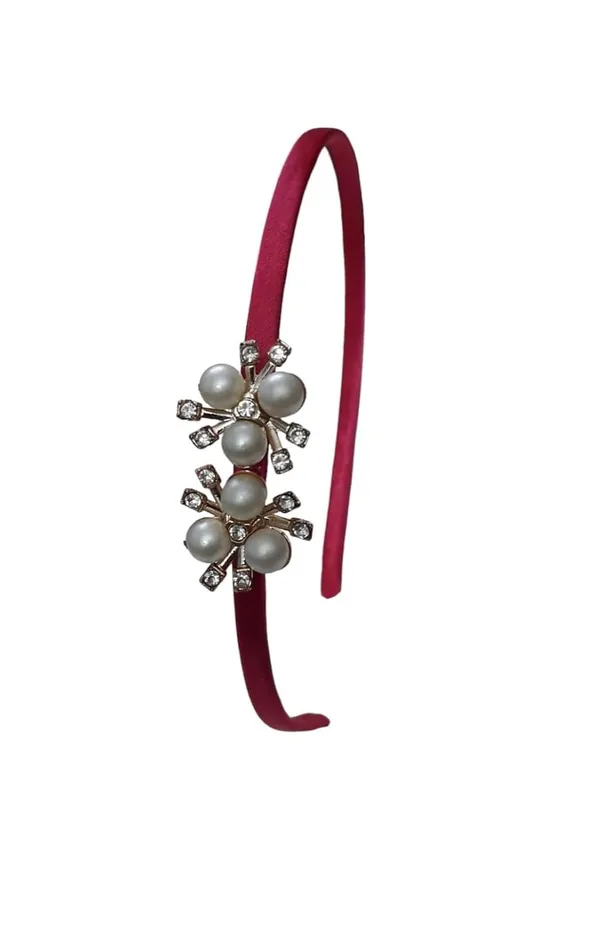 Pink_Floral_Hairband_Flower_Accessories_Tiara_For_Women_Wedding_:_1_Pc