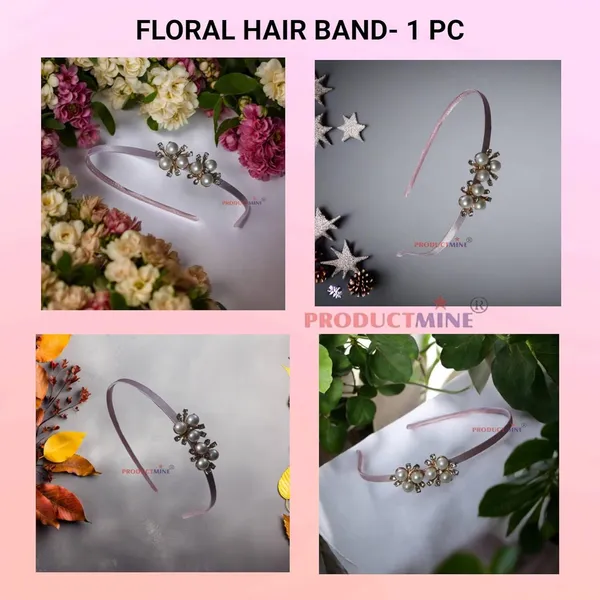 Pink_Floral_Hairband_Flower_Accessories_Tiara_For_Women_Wedding_:_1_Pc
