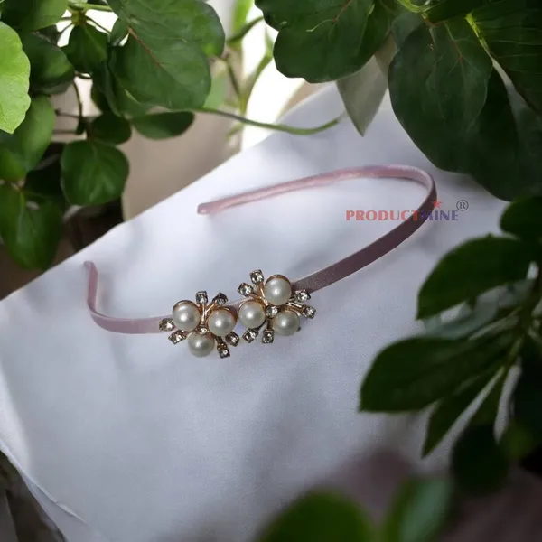 Pink_Floral_Hairband_Flower_Accessories_Tiara_For_Women_Wedding_:_1_Pc