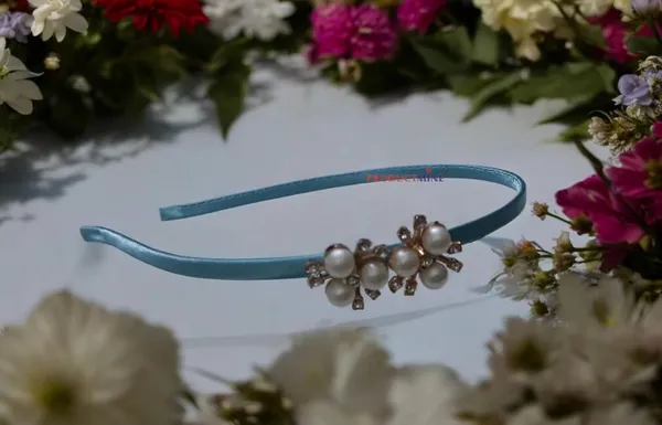 Sky_Blue_Floral_Hairband_Flower_Accessories_Tiara_For_Women_Wedding_-_1_Pc