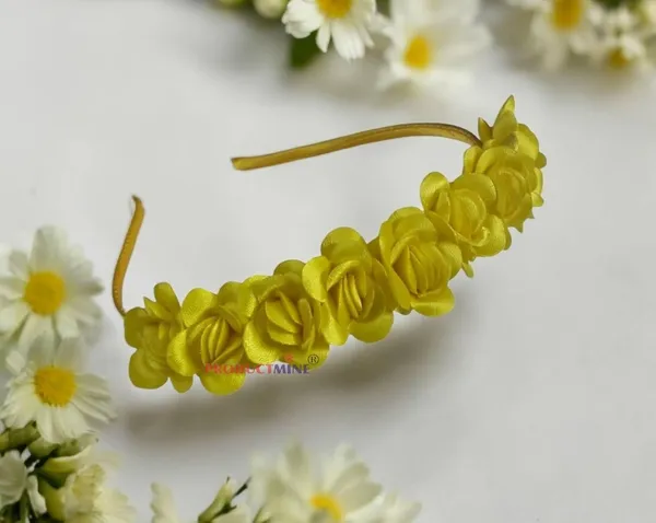 Yellow_Floral_Hairband_Flower_Accessories_Tiara_For_Women_Wedding_-_1_Pc