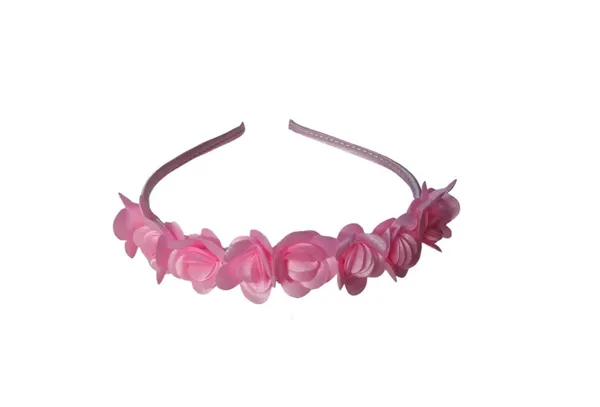 Pink_Floral_Hairband_Flower_Accessories_For_Women_Hairband_And_Girls_Tiara_For_Women_Wedding_-_1_Pc