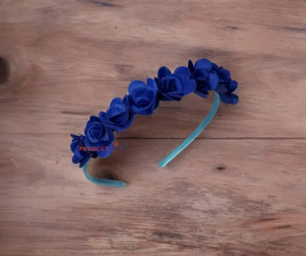 Blue_Floral_Hairband_Flower_Accessories_Tiara_For_Women_Wedding_-_1_Pc