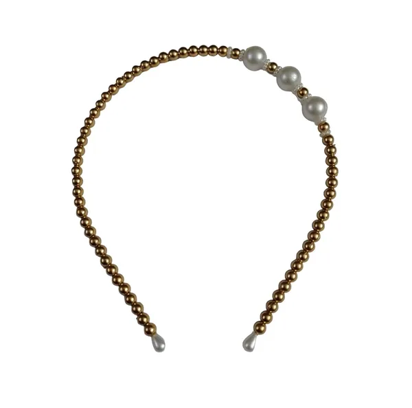Golden_Beaded_Hairband_Hair_Accessories_For_Women_And_Girls_T_:_1_Pc