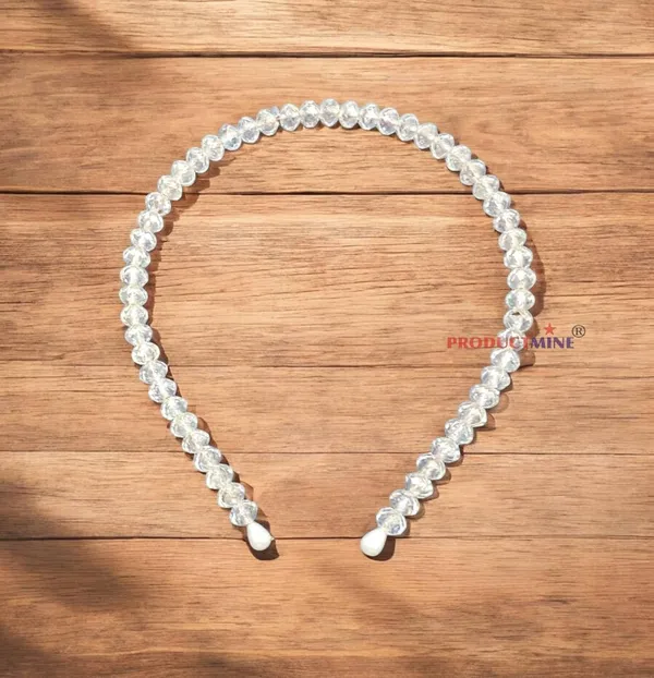 Clear_Transparent_Shine_Beaded_Hairband_Hair_Accessories_For_Women_And_Girls