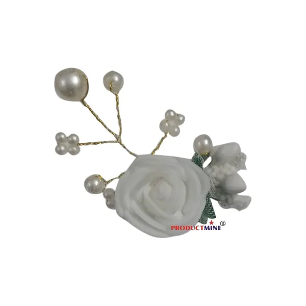White_Bridal_Hair_Bun_Pin_Accessories/Fancy_Golden_Juda_Pins_For_Women_And_Girls_-_Set_Of_5_Pcs