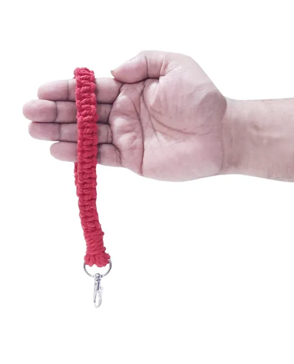 Red_Macrame_Wristlet_Keychain_Handmade_Braided_Twisted_Hand_Wrist_Lanyard_For_Keys