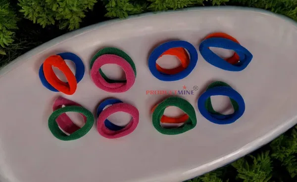 Multicolor_Elastic_Hair_Ponytail_Holder_Soft_Non_Slip_Tight_Stretchable_Rubber_Bands_For_School_Girls_Women,_Hair_Tie_-_Mix_Color_(Pack_Of_50)