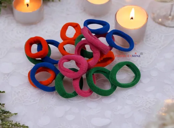 Multicolor_Elastic_Hair_Ponytail_Holder_Soft_Non_Slip_Tight_Stretchable_Rubber_Bands_For_School_Girls_Women,_Hair_Tie_-_Mix_Color_(Pack_Of_50)