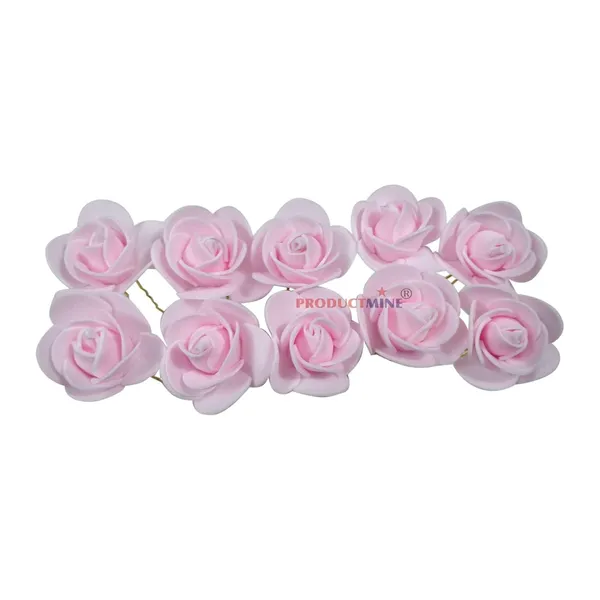 Pink_Bridal_Hair_Bun_Pin_Accessories/Fancy_Golden_Juda_Pins_With_Artificial_For_Women_And_Girls_-_Set_Of_10_Pcs