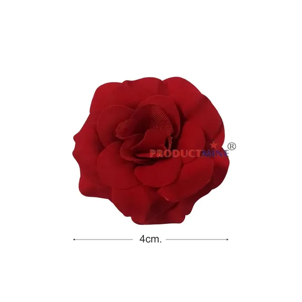 Red_Bridal_Hair_Pin_Bun_Pin_Accessories/Fancy_Golden_Juda_Pins_With_Artificial_Rose_Hair_Pin_For_Women_And_Girls_Hair__-_Set_Of_6_Pcs