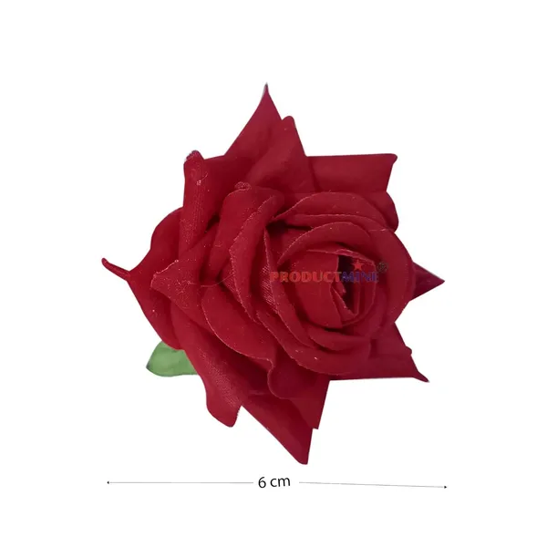 Red_Bridal_Hair_Pin_Bun_Pin_Accessories/Fancy_Golden_Juda_Pins_With_Artificial_Big_Size_6_Cm_Red_Rose_Hair_Pin_For_Women_And_Girls_Hair__-_Set_Of_2_Pcs