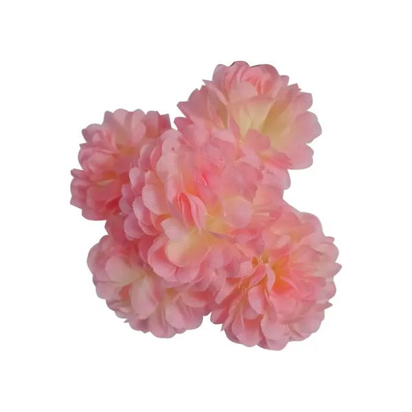 Peach_Bridal_Hair_Pin_Bun_Pin_Accessories/Fancy_Golden_Juda_Pins_With_Artificial_Peach_Flowers_Hair_Pin_For_Women_And_Girls_Hair__-_Set_Of_6_Pcs