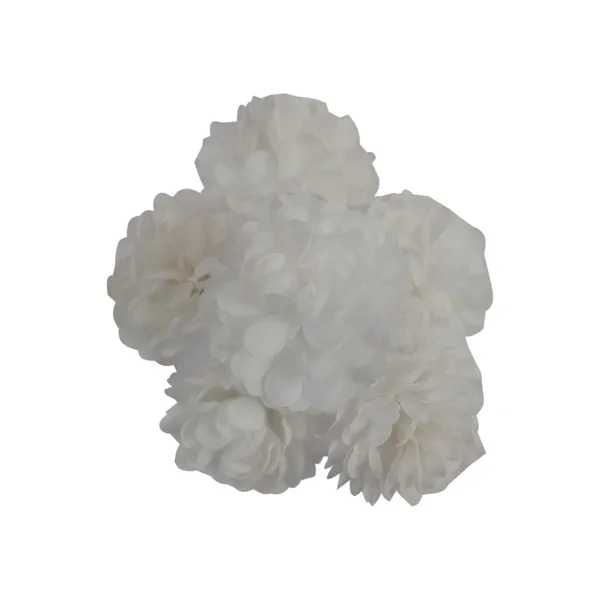 White_Bridal_Hair_Pin_Bun_Pin_Accessories/Fancy_Golden_Juda_Pins_With_Artificial_Flowers_For_Women_And_Girls_Hair__-_Set_Of_6_Pcs