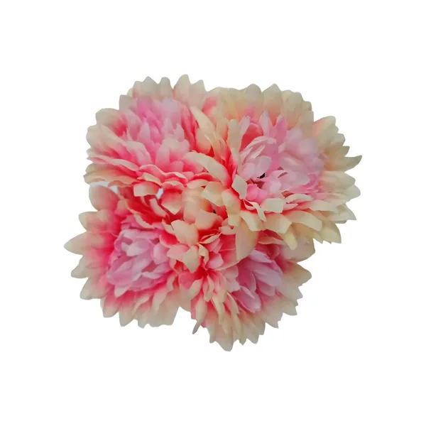 Peach_Pink_Bridal_Hair_Pin_Bun_Pin_Accessories/Fancy_Golden_Juda_Pins_With_Artificial_Big_6_Cm_Flowers_For_Women_And_Girls_Hair__-_Set_Of_4_Pcs