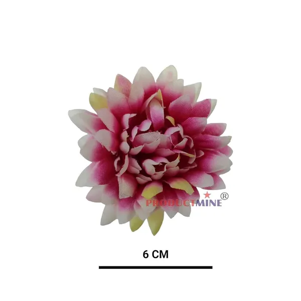 Magenta_Pink_Bridal_Hair_Pin_Bun_Pin_Golden_Juda_Pins_With_Artificial_Big_6_Cm_Magenta_Flowers_Hair_For_Women_Wedding_-_Set_Of_4_Pcs