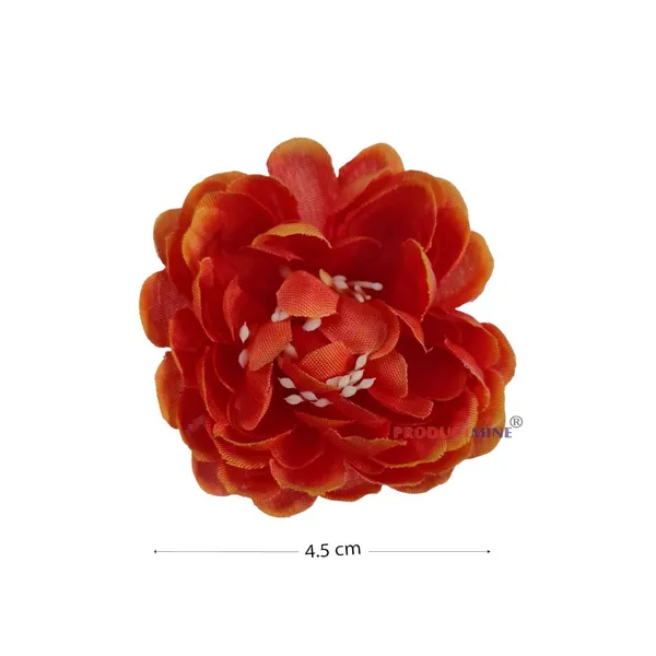 Dark_Orange_Bridal_Hair_Pin_Bun_Pin_Golden_Juda_Pins_With_Artificial_Big_4.5_Cm_Flowers_Hair_Pin_For_Women_And_Girls_Hair__-_Set_Of_4_Pcs