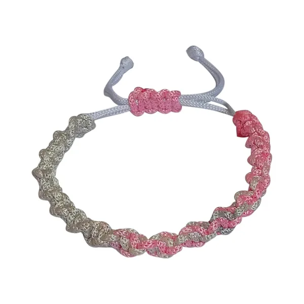 Pink_&_Grey_Handmade_Adjustable_Bracelet_Friendship_Band_For_Men_And_Women_Skin_Friendly