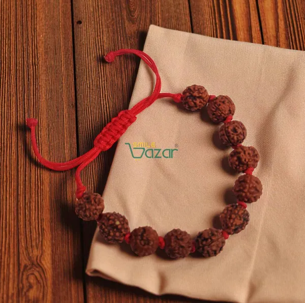 RUDRAKSHA_HANDMADE__BRACELET_ADJUSTABLE_WRISTBAND_BRACELET_FRIENDSHIP_BAND_FOR_WOMEN_AND_MEN_