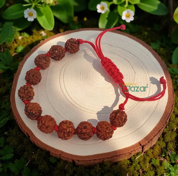 RUDRAKSHA_HANDMADE__BRACELET_ADJUSTABLE_WRISTBAND_BRACELET_FRIENDSHIP_BAND_FOR_WOMEN_AND_MEN_