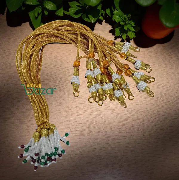 SET_OF_6_PCS-Adjustable_Golden_Dori_Necklace_Back_Rope_with_Hook_Lobster_Clasp_and_Tassel_for_DIY_Silk_Thread_Jewellery__Pearl_Zari_Silk_Terracotta_and_Quilling_Jewellry_
