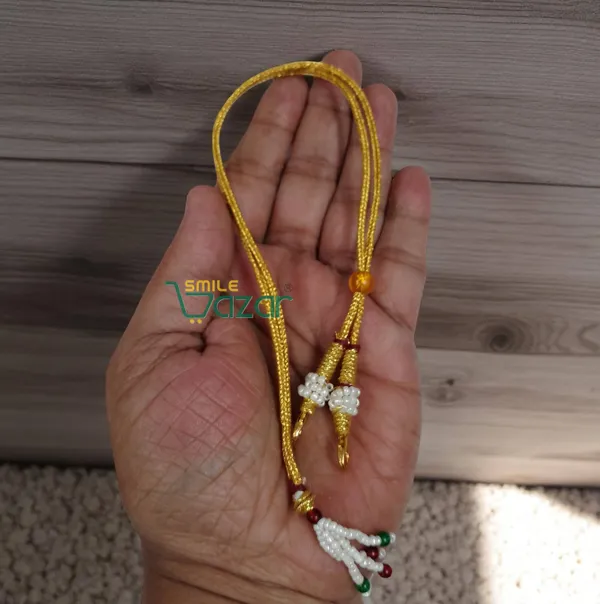 SET_OF_6_PCS-Adjustable_Golden_Dori_Necklace_Back_Rope_with_Hook_Lobster_Clasp_and_Tassel_for_DIY_Silk_Thread_Jewellery__Pearl_Zari_Silk_Terracotta_and_Quilling_Jewellry_