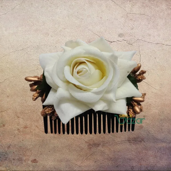 Set_Of_3_Pcs_-_Floral_Hair_Comb_Hair_Clip_Hair_Accessories_For_Women_And_Girls