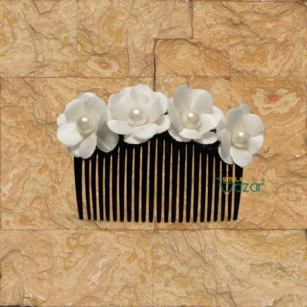Set_Of_4_Pcs_-_Floral_Hair_Comb_Flower_Hair_Comb�Flower_Hair_Accessories_Hair_Comb_Pin_Floral_For_Women_And_Girls�Hair_Pins_For_Women_Wedding