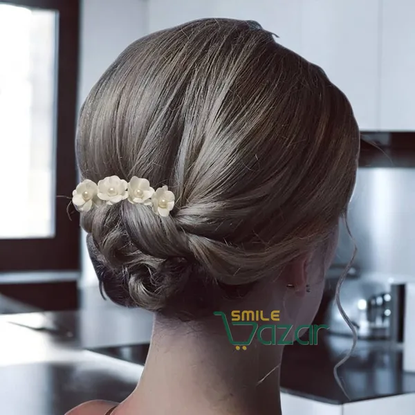 White_Satin_Floral_Hair_Comb_Flower_Hair_Comboflower_Hair_Accessories_For_Women_And_Girls_1_Pc