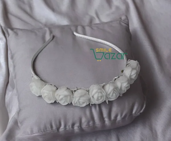 Set_Of_2_Pcs_-_Ͽ�Floral_Hairband_Flower_Hair_Band�Flower_Hair_Accessories_Head_Band_Floral_For_Women_And_Girls_Tiara_For_Women_Wedding