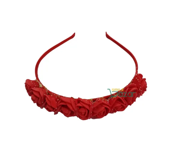 Set_Of_2_Pcs_-_Ͽ�Floral_Hairband_Flower_Hair_Band�Flower_Hair_Accessories_Head_Band_Floral_For_Women_And_Girls_Tiara_For_Women_Wedding