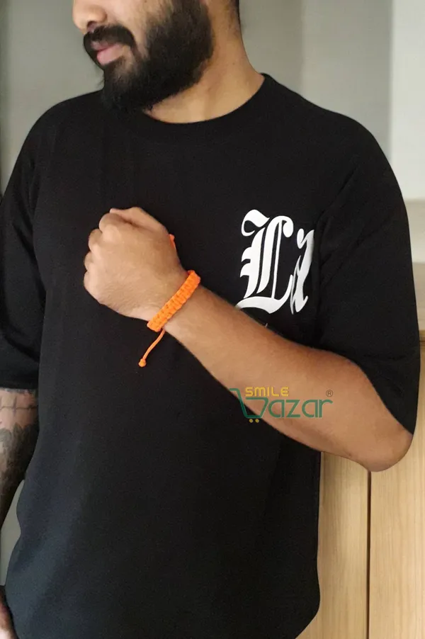 Orange_Handmade__Bracelet_Adjustable_Wristband_Bracelet_Friendship_Band_For_Women_And_Men