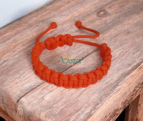 Orange_Handmade__Bracelet_Adjustable_Wristband_Bracelet_Friendship_Band_For_Women_And_Men