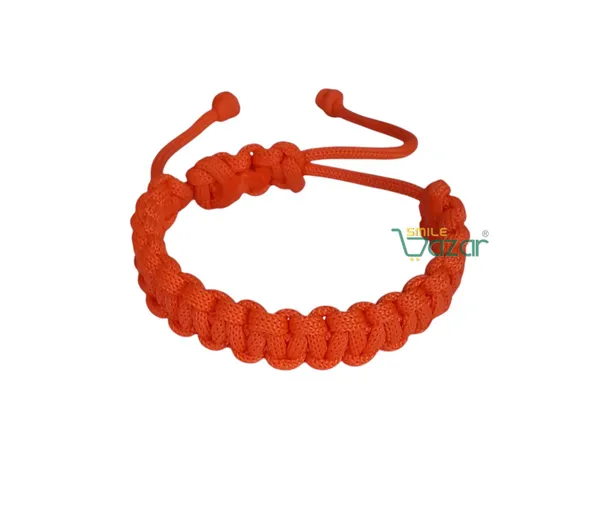 Orange_Handmade__Bracelet_Adjustable_Wristband_Bracelet_Friendship_Band_For_Women_And_Men