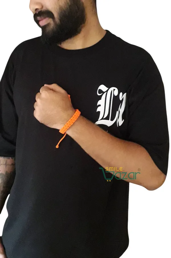Orange_Handmade__Bracelet_Adjustable_Wristband_Bracelet_Friendship_Band_For_Women_And_Men