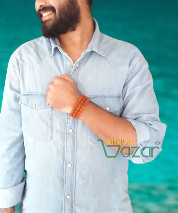 Rudraksha_Memory_Wire_Bracelet_With_Stretchable_Energized_Wristband_Gift_For_Special_Ones.