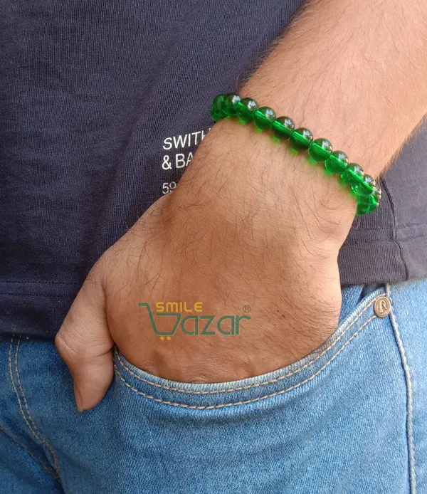 Stretchable_Handmade_Bracelet_Friendship_Band_For_Men_And_Women_-_Green