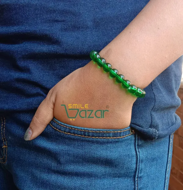 Stretchable_Handmade_Bracelet_Friendship_Band_For_Men_And_Women_-_Green