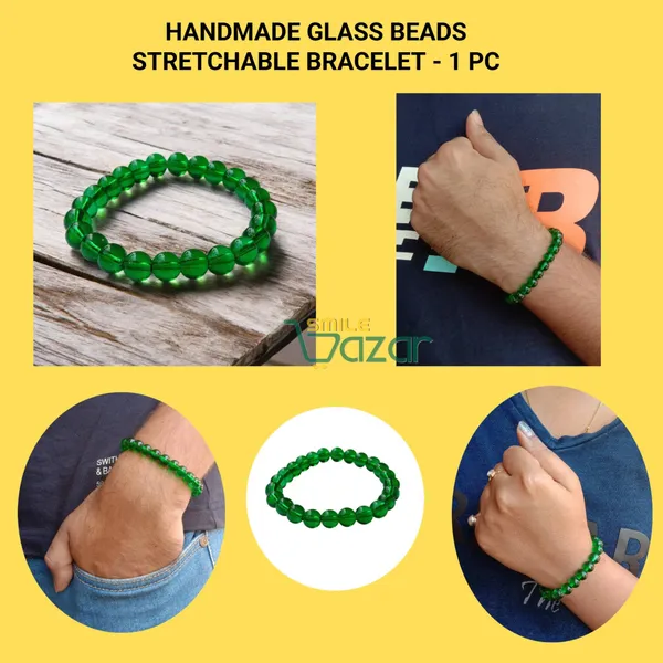 Stretchable_Handmade_Bracelet_Friendship_Band_For_Men_And_Women_-_Green