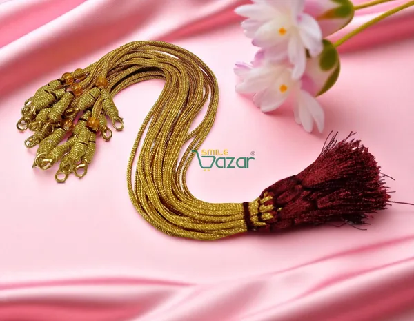 Set_of_12_Pcs_-_Adjustable_Golden_Dori_Necklace_Back_Rope_with_Hook_Lobster_Clasp_and_Tassel_for_DIY_Silk_Thread_Jewellery__Pearl_Zari_Silk_Terracotta_and_Quilling_Jewellery