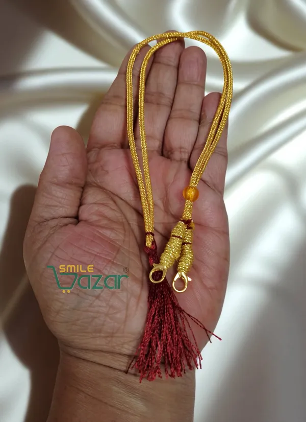 Set_of_12_Pcs_-_Adjustable_Golden_Dori_Necklace_Back_Rope_with_Hook_Lobster_Clasp_and_Tassel_for_DIY_Silk_Thread_Jewellery__Pearl_Zari_Silk_Terracotta_and_Quilling_Jewellery