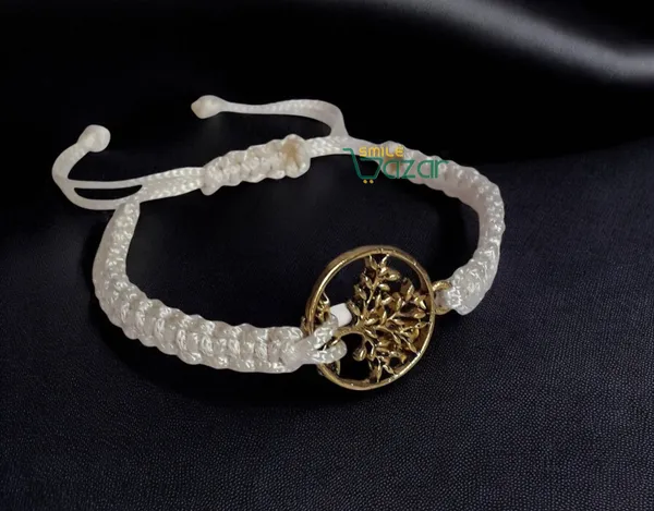 Tree_Of_Life_Charm_Macrame_Bracelet_Adjustable_Wristband_Bracelet_Friendship_Band_For_All_Skin_Friendly_-_White