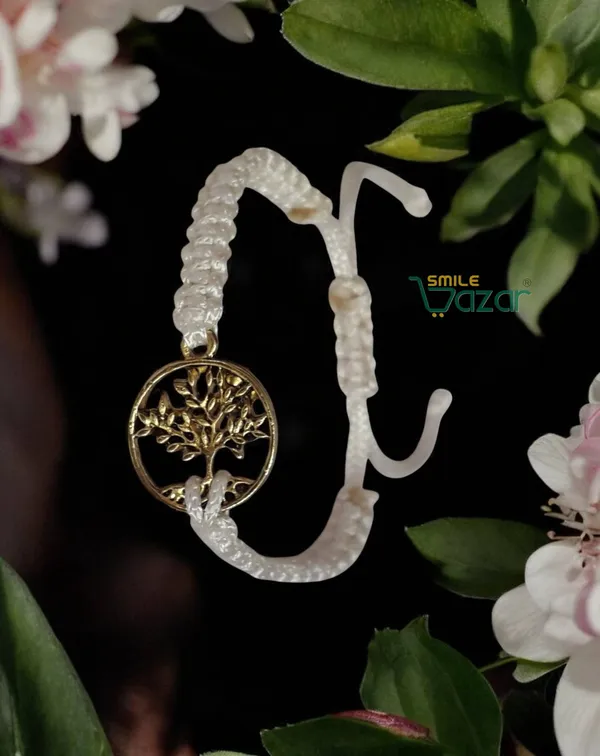 Tree_Of_Life_Charm_Macrame_Bracelet_Adjustable_Wristband_Bracelet_Friendship_Band_For_All_Skin_Friendly_-_White