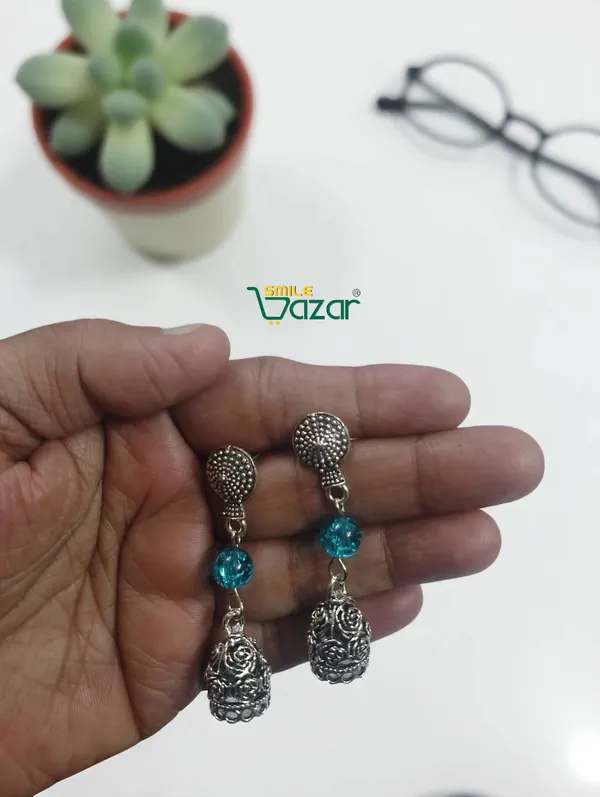 TURQUOISE_COLOUR_DAZZLING_KUNDAN_NECKLACE_SET_FOR_ALL_OCCASION