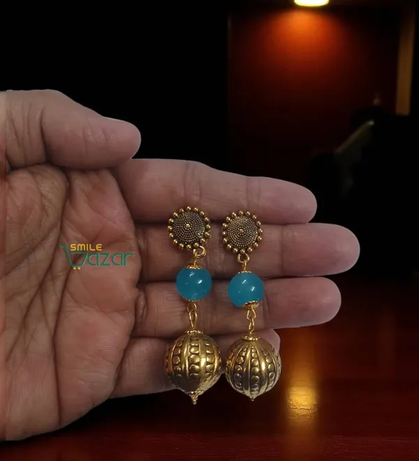 TURQUOISE_COLOUR_DESIGNER_KUNDAN_NECKLACE_SET_FOR_ALL_OCCASIONS