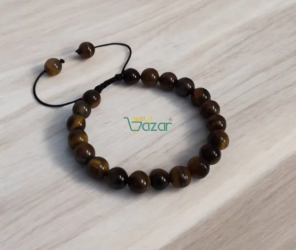 Tiger_Eye_Semi_Precious_Crystal_Bracelet_Adjustable_Energized_Wristband_Gift_For_Special_Ones.