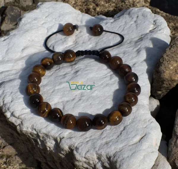 Tiger_Eye_Semi_Precious_Crystal_Bracelet_Adjustable_Energized_Wristband_Gift_For_Special_Ones.