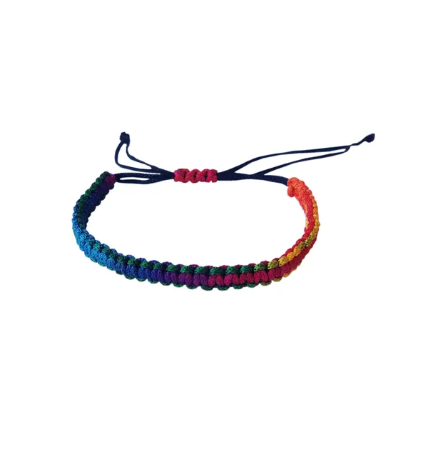 Multicolor_Handmade_Bracelet_Adjustable_Friendship_Band_For_Women_And_Men_Skin_Friendly