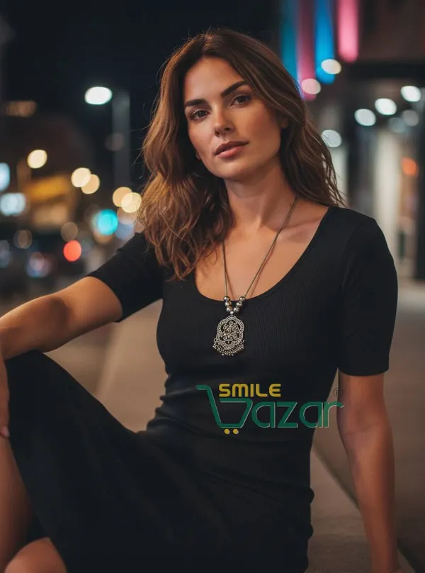 Artificial_Oxidised_Peacock_Big_Pendant_Necklace_Chain_Stylish_Jewellery_–_Antique_Statement_Jewellery_for_Girls_&_Women_-_1_PC