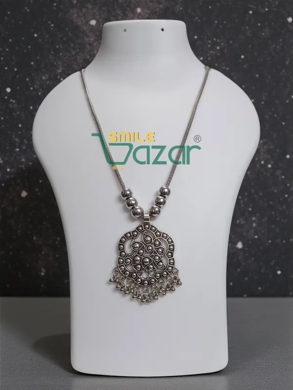 Artificial_Oxidised_Peacock_Big_Pendant_Necklace_Chain_Stylish_Jewellery_–_Antique_Statement_Jewellery_for_Girls_&_Women_-_1_PC